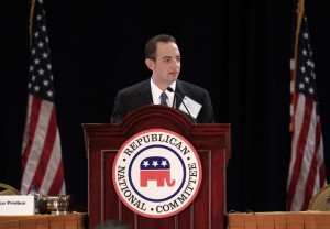Reince Priebus in January 2011, after winning election as Republican National Committee chairman (Pablo Martinez Monsivais / Associated Press)