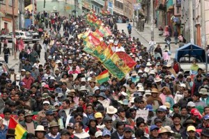 In 2011, in EL Alto, Bolivia, residents protested against the rising cost of fuel.