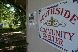 San Marcos’ Southside Community Shelter is located on Guadelupe Street in San Marcos. Photo by Jesse Louden/VoiceBox Media