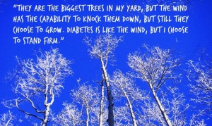 The caption on this image was written by a child who was asked to describe what it means to live with diabetes. (Credit: Razzu Engen/Flickr)