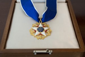Presidential Medal of Freedom. Photo: Grant Miller